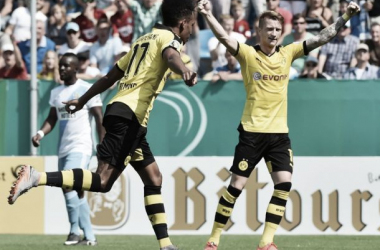 Chemnitzer FC 0-2 Borussia Dortmund: Mkhitaryan and Aubameyang seal second round berth