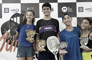 Baianos conquistam títulos e pódio no torneio internacional juvenil de Beach Tennis em Salvador