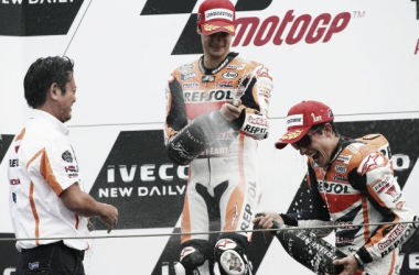 Dani Pedrosa llega a los 90 podios en MotoGP
