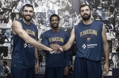 Oriola, Mirotic y Higgins, los capitanes del Barça de Basket 2021-2022