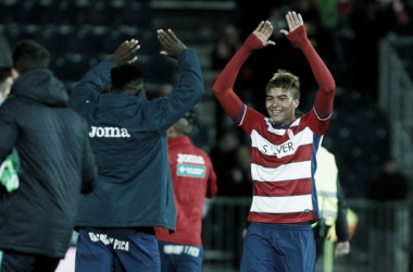 Gran debut de Adalberto Peñaranda con el Granada CF