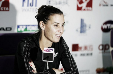 Flavia Pennetta: &quot;Debo concentrarme en este torneo para llegar a Singapur&quot;