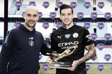 Ederson logra el Guante de Oro de la Premier