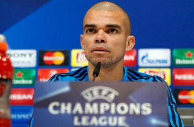 Pepe: "Zidane es uno de los mejores entrenadores del momento"