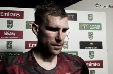 Mertesacker: “Ha sido difícil y tendremos que aprender de ello”