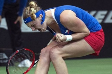 Kvitova coronó a la República Checa en la Fed Cup