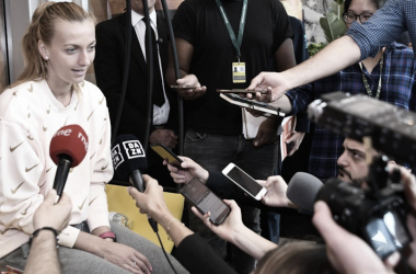 Kvitova: "Madrid es prácticamente como un Grand Slam"