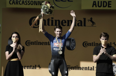 Jasper Philipsen vence 15ª etapa do Tour de France; Vingegaard sofre queda, mas segue na liderança