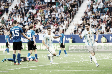 Argentina superó a Estonia