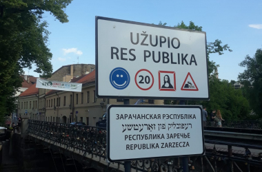 Užupis: al otro lado del río
