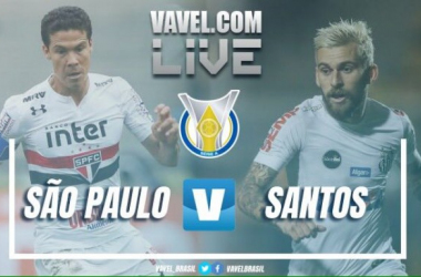 Resultado São Paulo x Santos pelo Campeonato Brasileiro 2017 (2-1)