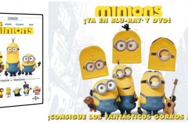 Sorteamos el DVD y un pack con tres gorros de &#039;Los minions&#039;