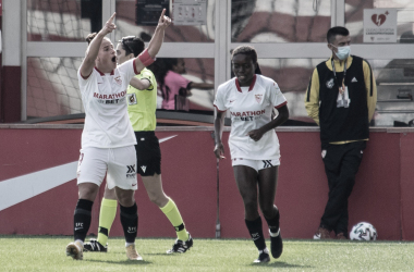 Dominio y goleada del Sevilla Femenino