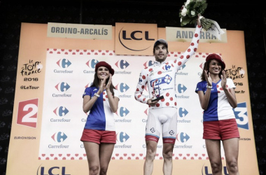 Thibaut Pinot: &quot;Estoy decepcionado porque mi objetivo era ganar la etapa&quot;