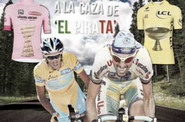 Contador, tras la estela del Pirata