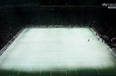 Galatasaray - Juventus abandoned due to adverse weather conditions