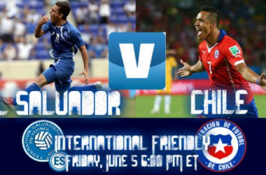 Score Chile - El Salvador in 2015 International Friendly Soccer (1-0)