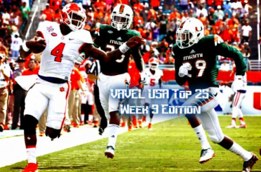 VAVEL USA NCAA Football Week 9 Top 25 Rankings