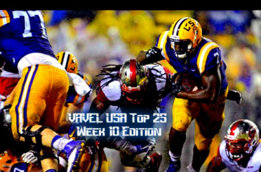 VAVEL USA NCAA Football Week 10 Top 25 Rankings