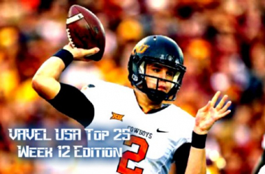 VAVEL USA NCAA Football Week 12 Top 25 Rankings