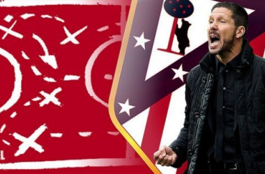 La pizarra de Simeone: el Atleti se divierte con el 4-3-3