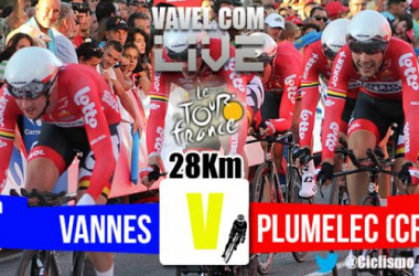 Resultado de la Etapa 9 del Tour de Francia 2015: Vannes - Plumelec