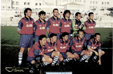 Alavés vs Las Palmas, 1995: una victoria, que supuso un ascenso