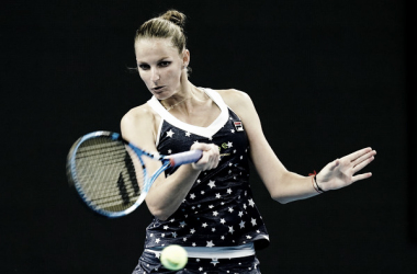 Pliskova cae en su debut en Moscú y ve peligrar su plaza en Singapur