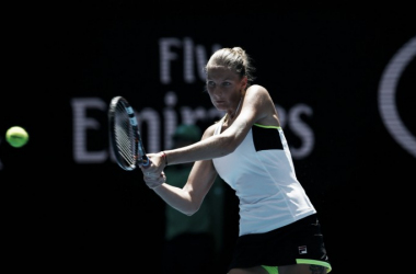 Pliskova sufre para vencer a Goerges