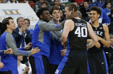 Plumlee's Perfect Night Leads #14 Duke Blue Devils Past Wake Forest Demon Deacons