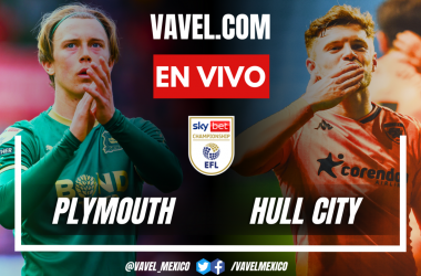 Plymouth Argyle vs Hull City EN VIVO, inicia el segundo tiempo (1-0)