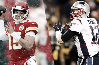 Claves para el duelo entre New England Patriots - Kansas City Chiefs: quien tenga una ofensiva mas efectiva ganará el juego