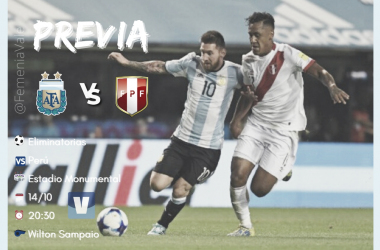 Eliminatorias: Argentina vs Perú