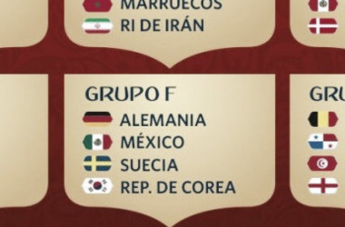 Grupo F: Alemania - México - Suecia - Corea del Sur