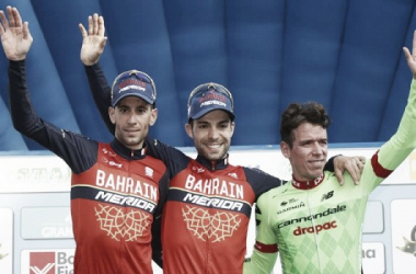 Visconti vence en el doblete de Bahrein-Merida en el Giro dell'Emilia