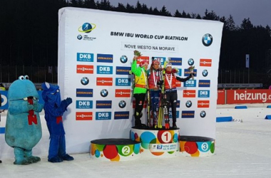 Biathlon - Nove Mesto, mass start femminile: Koukalova fa impazzire il pubblico ceco, altro podio per Wierer