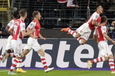 Anderlecht 1-2 Arsenal: Gibbs and Podolski late show gets Gunners all three points
