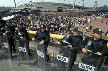 Mega operativo de la SSPDF para el Pumas - Chivas