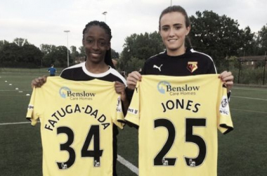 Watford Ladies announce signings of Poppy Jones and Adekite Fatuga-Dada