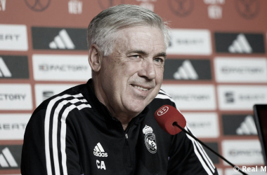 Ancelotti: "Cerrar el círculo de todos los títulos posibles en dos años sería muy bonito"