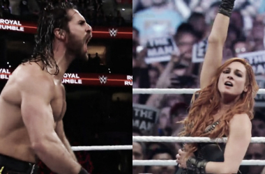 Seth Rollins y Becky Lynch son los ganadores de los Royal Rumble