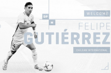 Felipe Gutiérrez buscará suerte en la MLS