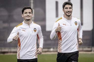 Los internacionales ya han vuelto al trabajo con el Valencia / Foto: Valencia CF