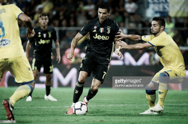 La Juventus
supera la férrea defensa del Frosinone