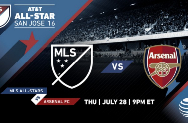 Arsenal FC, rival AT&amp;T MLS All-Star 2016