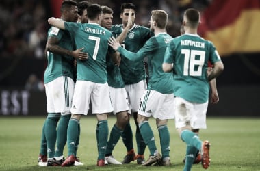 Alemania y España pactaron a un gol