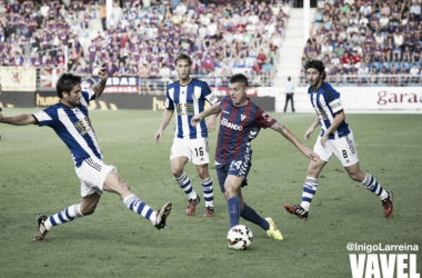 Recordando el Eibar 1-0 Real Sociedad de la temporada pasada