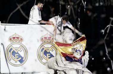 Fiesta grande en Cibeles por el campeón de Copa