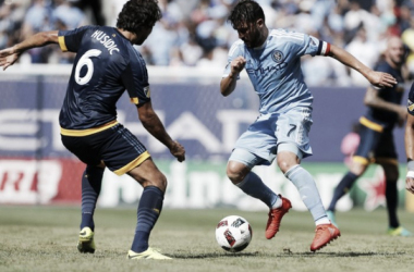 David Villa mantiene líder a New York City