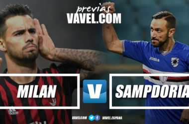 Previa AC Milan - UC Sampdoria: lucha por entrar en Europa